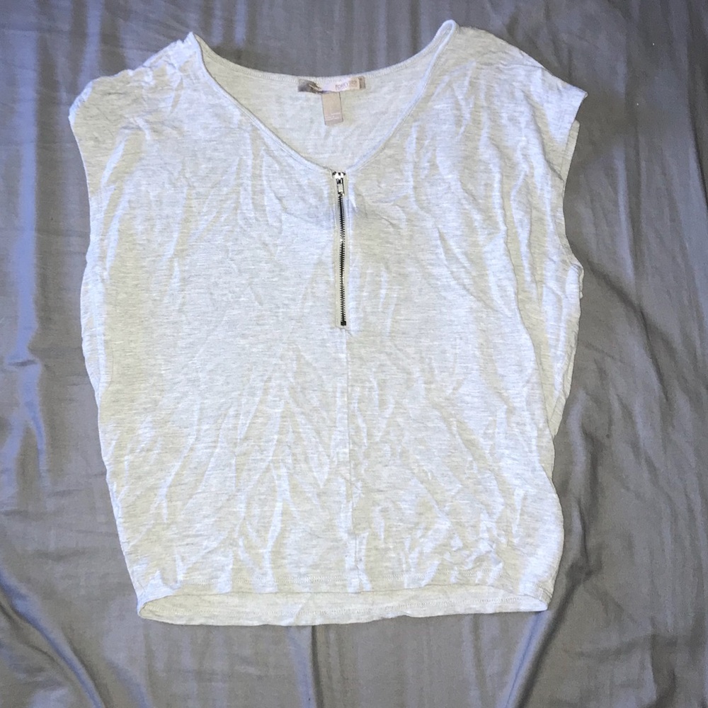 Loose grey top